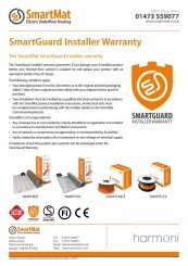 SmartMat SmartGuard Installer Warranty